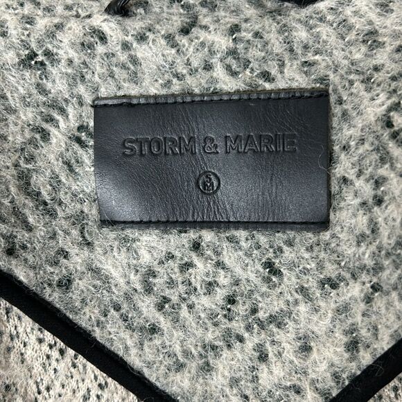 storm & marie ash waist coat ice vest jacket small extra small wool blend 2/34 - Picture 11 of 16